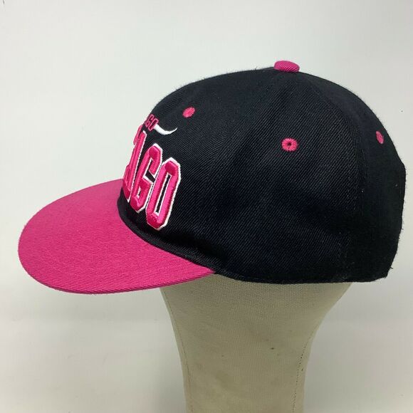 Pink Chicago Snapback Hat Horns Leader L.O.G.A. Generation Apparel Adjustable - Picture 5 of 10